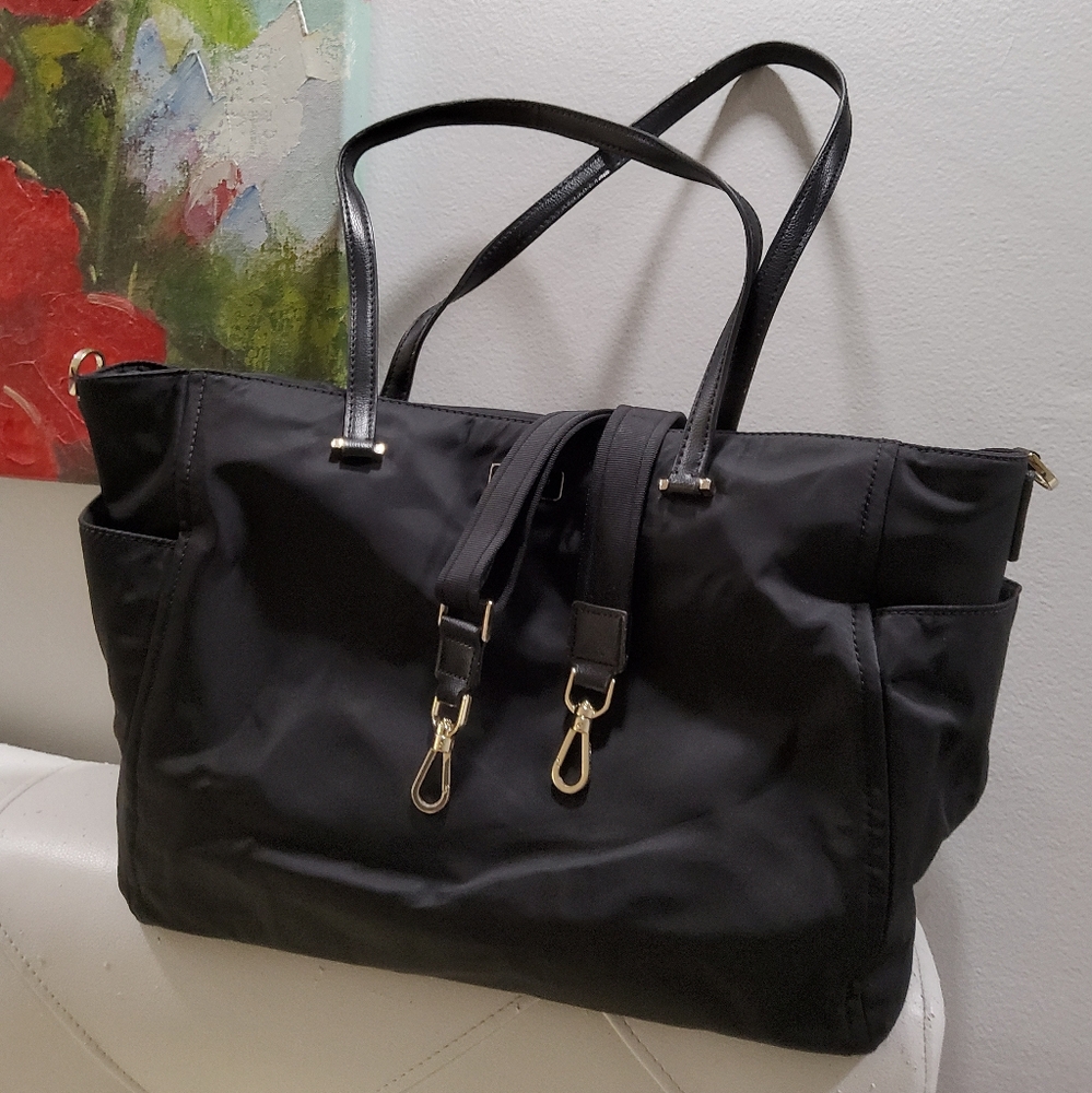 Kate Spade Dawn Black Diaper Baby Tote Bag - Picture 2 of 16